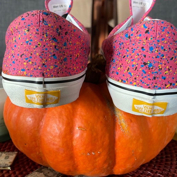 Vans Rare Pink with Multi color Dots. Mint Condition Sneakers - Picture 7 of 8